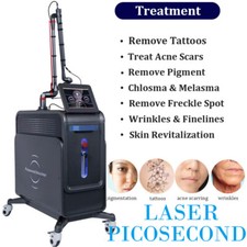 Pico Picosecond Tattoo Removal Machine Nd Yag Laser Skin Pigment Acne Removal