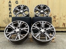 19” FORD STYLE ALLOY WHEELS + TYRES FOCUS KUGA 5X108 ALUWERKS XT4 CLEARANCE