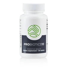 Probiotics-10 (Nutriclean Probiotics) 30 Capsules Detox Cleanse with BIO-tract