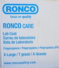 12 Ronco Disposable Lab Coats BEST PRICE ONLINE 