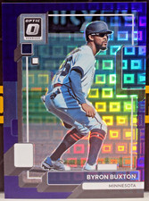 2022 Panini Donruss Optic Baseball Byron Buxton #121 Pandora Purple 94/99