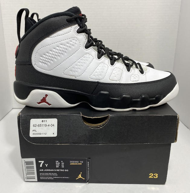 black and white jordan 9s