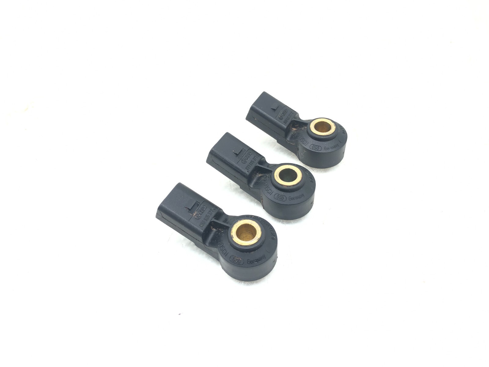 2014-2018 BENTLEY FLYING SPUR 4.0L V8 IGNITION DETONATION KNOCK SENSOR SET X3