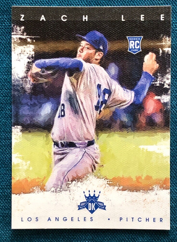 2016 Panini Diamond Kings Zach Lee #175 RC Los Angeles Dodgers Rookie Card
