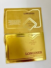 Orologio Longines libretto vecchia carta vintage originale blanco + certificato