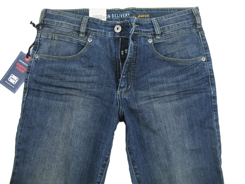joker jeans freddy mediumblue wrinkle used comfort denim