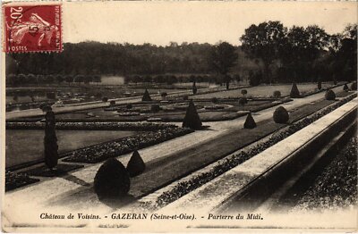 CPA GAZERAN Chateau de Voisins - Parterre du Midi (1411943)