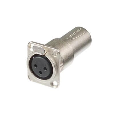 Neutrik NA3FDM XLR Buchse auf Stecker Durchgangsadapter