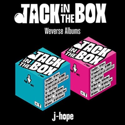 J-HOPE JACK IN THE BOX 1ST SOLO ALBUM + WEVERSE POB PRE-ORDER BENEFIT BTS