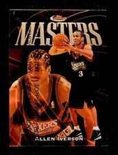 Allen Iverson 1997/98 Topps Finest Masters With Peel 183