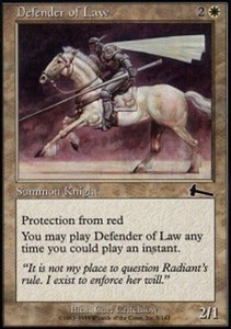 Defender of Law x4 - Urza's Legacy - NM-Mint, English - Urza's Legacy