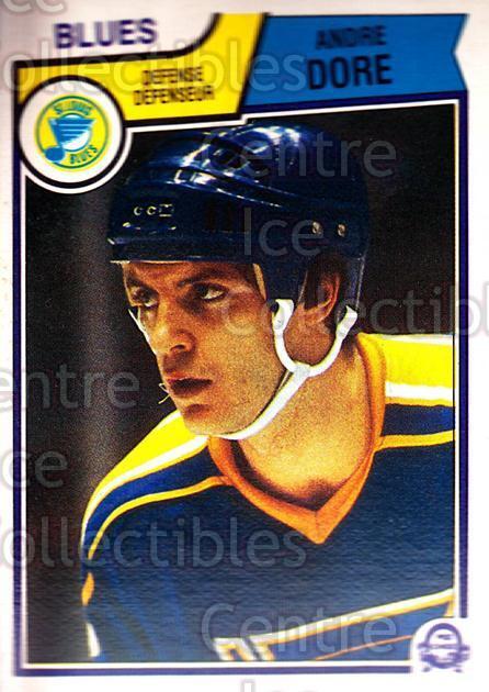 1983-84 O-Pee-Chee #313 Andre Dore