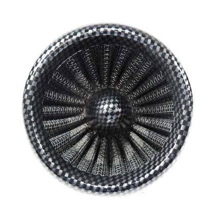 Amigo Avenza 150, SS-150, Scooter Air Filter With Carbon Fiber Design - Picture 4 of 4