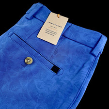 Peter Millar Crown Sport Salem Tropical Floral Performance Shorts Size 38 135