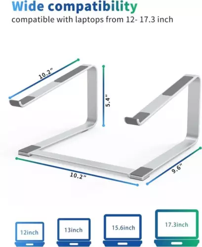 Soundance laptop 2024 stand aluminum desk