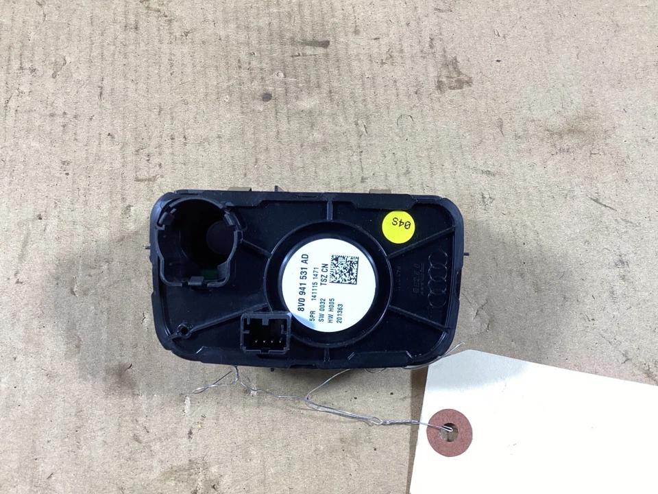 Audi A3 S3 2015-2017 tablero convertible interruptor perilla 8V0941531AD OEM. Foto 3 de 4
