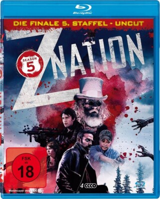 Z NATION - STAFFEL 5 (4 Blu-ray UNCUT-EDITION) - BLUERAY NEU