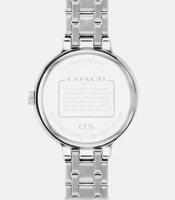 COACH*~JOSIE 34mm Stainless Steel~(Rainbow Face) Watch W  display picture 1