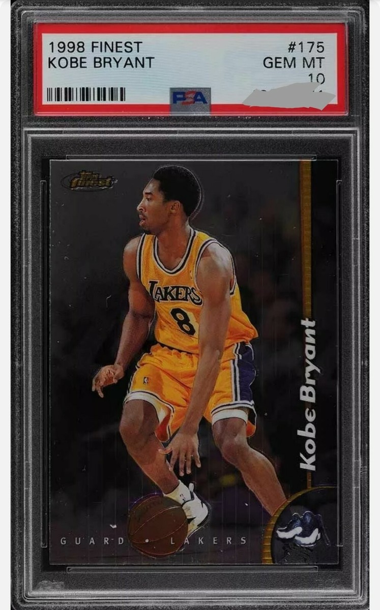 1998-99 Topps Finest #175 Kobe Bryant Los Angeles Lakers PSA