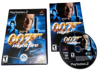 Play Station 2 PS2 James Bond Nightire Video Game Rated T for Teen