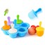 thumbnail 4 - 7-Holes Form ice Cream Molds Cube Maker Kids Candy Bar Silicone Ice Pop Mould