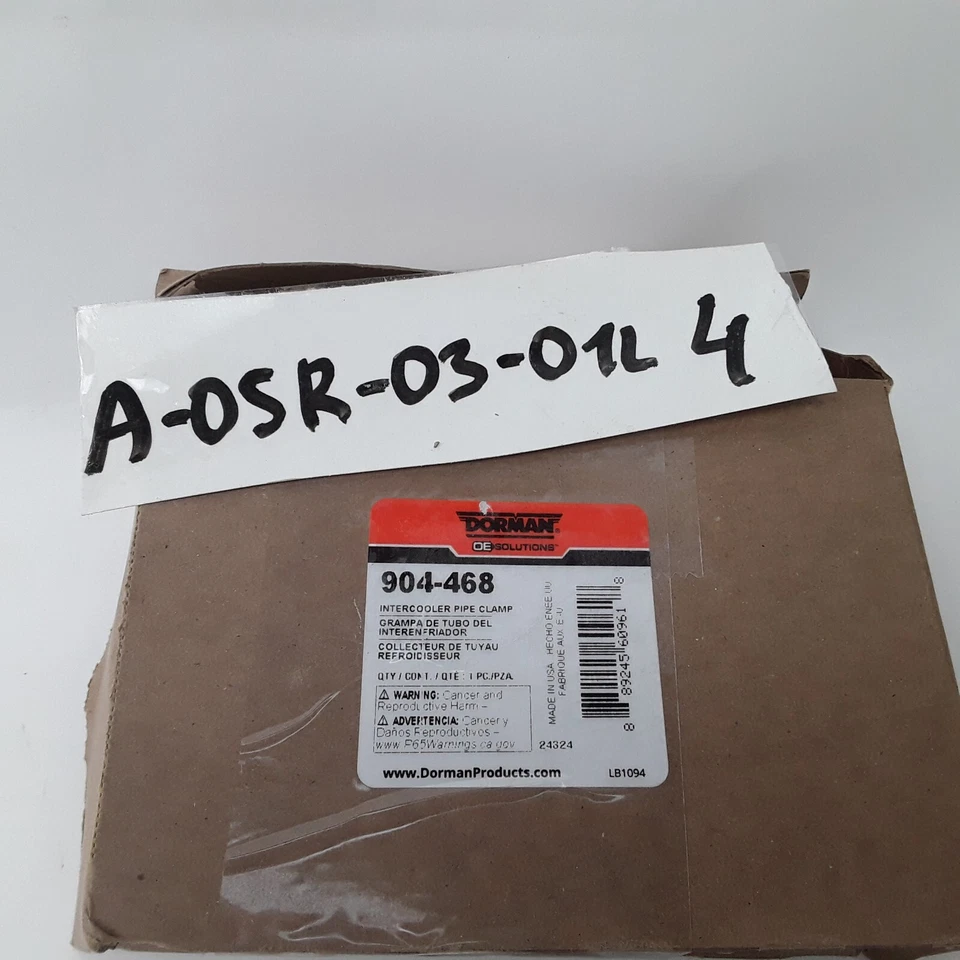 Abrazadera de manguera intercooler Dorman 904-468 para Ford F650 F750 Excursion (2003-2008) Foto 4 de 4