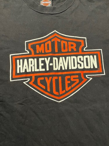 Vintage 80’s Original Ehlerding Harley Davidson T-Shirt Fort Wayne IN, Size XL - Picture 8 of 11