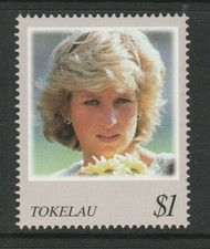Tokelau 1998 - $1.00 Princess Diana Commemoration - MNH