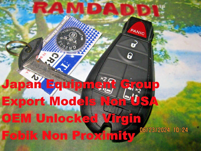 OEM Unlocked Export 08/14 Dodge Caravan 12/14 Ram Fobik Fob Remote 68066876AA