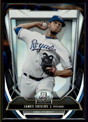 2013 Bowman Platinum Cutting Edge Stars James Shields #CES-JS Kansas City Royals