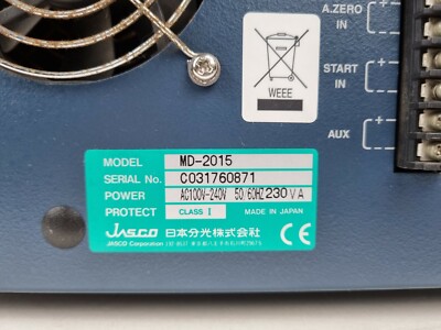 Jasco MD-2015 Plus Multiwavelength Detector | eBay