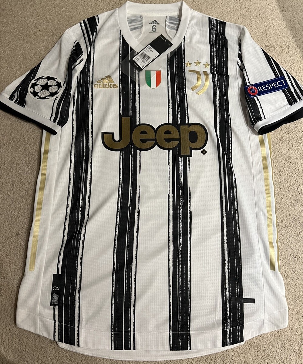 2020/2021 adidas Juventus Home Player Issue HEAR.RDY SZ 6 Ronaldo