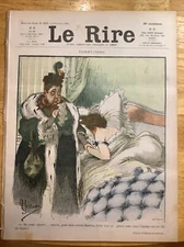 1906 LE RIRE  MAGAZINE WITH NOTED ARTISTS ~ ART NOUVEAU ~ IMPRESSIONISM