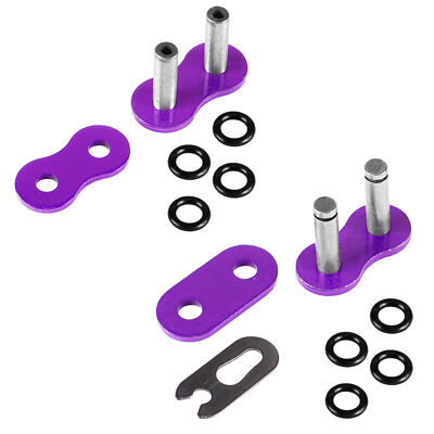 O-Ring Purple Drive Chain for Kawasaki ZX636 Ninja ZX6R ZX-6R 2005