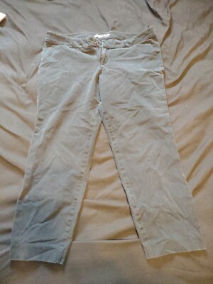 Pre-Owned Old Navy Pixie Never Fade Black Pants Size 14 stretchy