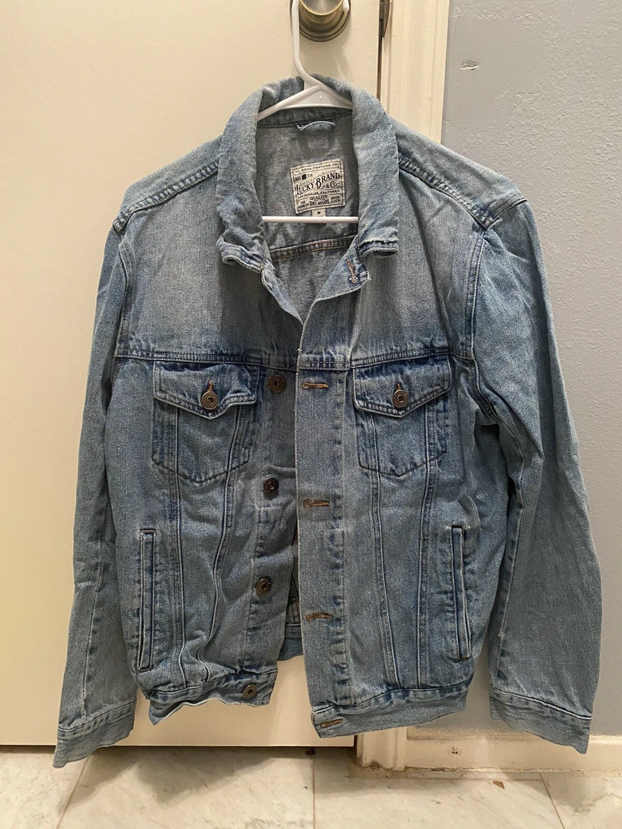 Jean jacket deals lucky brand