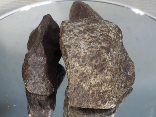 NWA XXXX 433g Meteorito Lote de 3 piedras, bueno para proyectos o llena tu expositor - Vídeo 1 de 1