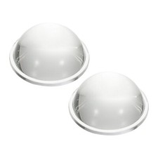 Diameter 30mm Flat Convex Lens, 2 Pcs Height 14mm Optical Lens, 2mm