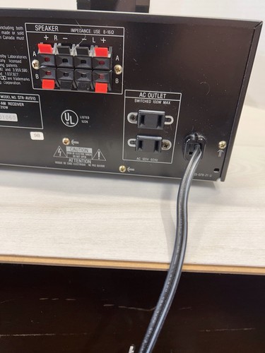 Sony STR-AV910 Surround Sound AM/FM Receiver Audio/Video Control Center - Picture 7 of 9