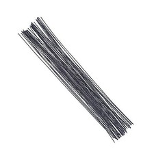 18 Gauge Black Floral Wire 16 inch,50/Package black