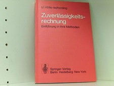 Zuverlässigkeitsrechnung: Einführung in ihr...