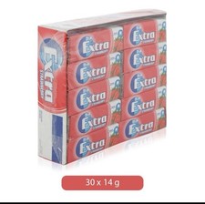 Pellet di gomma da masticare extra aromatizzata alla fragola 30 x 14 g