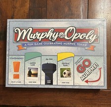 Murphy Opoly Monopoly Board Game  celebrating Murphy Texas New