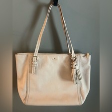 Kate spade orchard street maya Cream Tote Bag