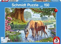 Pferde Am Bach (Kinderpuzzle) | Spiel | In Spielebox | 56161 | 2016