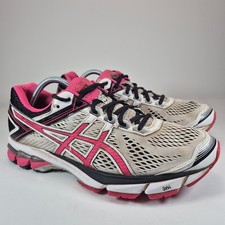 Asics GT-1000 4 Women's Size 8 Running Shoe Silver Gym Jogging Sports