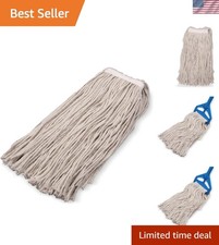 32-Inch Cotton Mop Head - Highly Absorbent Replacement for Home  Commercial Use