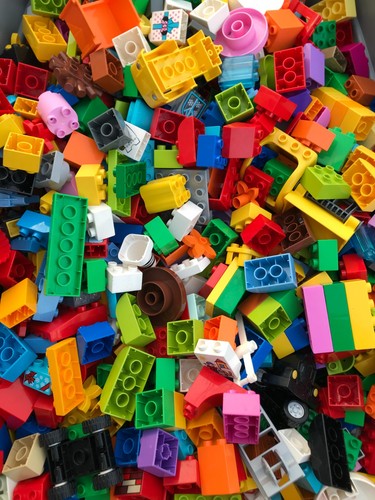 Lego Duplo Brick Sale - Lot of 100 - Washed