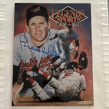 Legends Sports HOF Brooks Robinson Orioles 1993 Original Autographed Magazine 