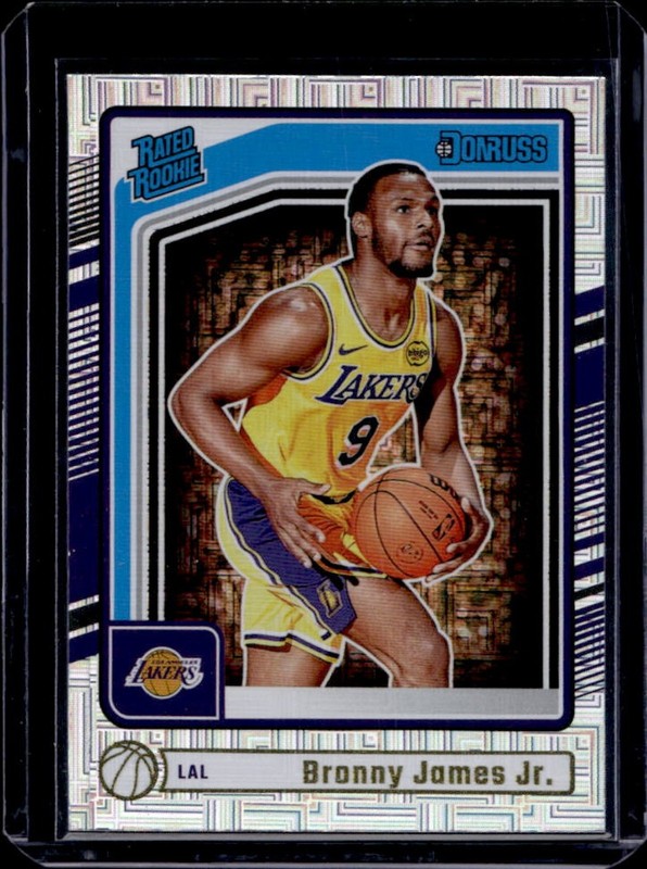 2024-25 Panini Donruss Bronny James Jr. Choice Rated Rookie #243 Lakers